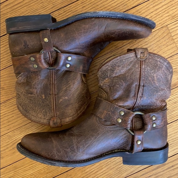 Frye Shoes - Frye harness short boots